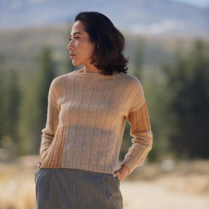 Anleitungsheft für 8 Strickoberteile für Damen "AREQUIPA" von Amano – Bild 4
