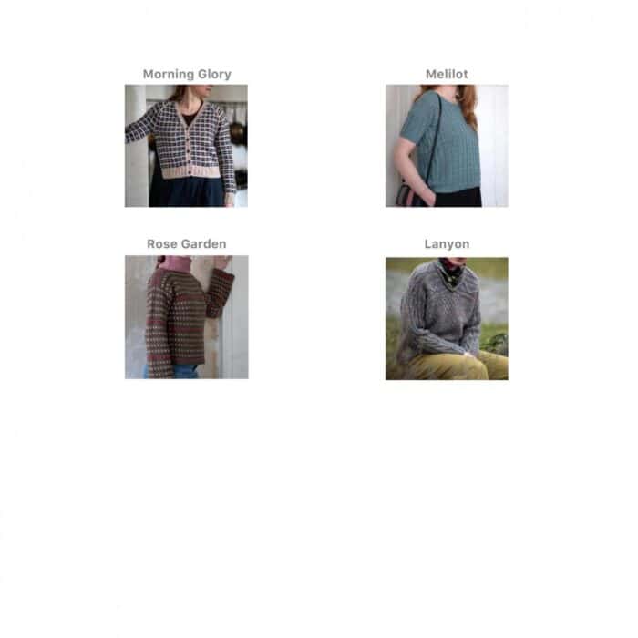 TWEED - Anleitungsheft mit 4 Oberteilen für Damen mit Tweed-Garnen (Print) – Bild 6