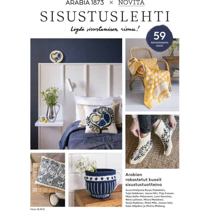 Novita Anleitungsheft Arabia Interior – Cover Sisustuslehti