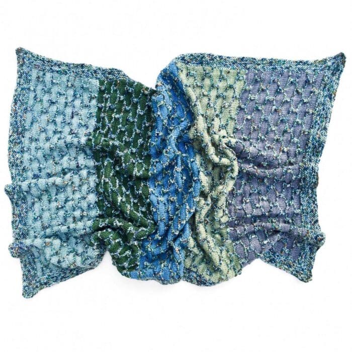 Strickset für Babydecke "Beehive" mit Garn und Anleitung – Bild 9