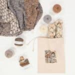 Strickset für Babydecke "Beehive" mit Garn und Anleitung – Bild 4