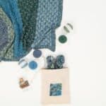 Strickset für Babydecke "Beehive" mit Garn und Anleitung – Bild 10