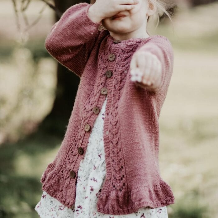 Strickanleitung für Cardigan "Ole Kofte" – Bild 3
