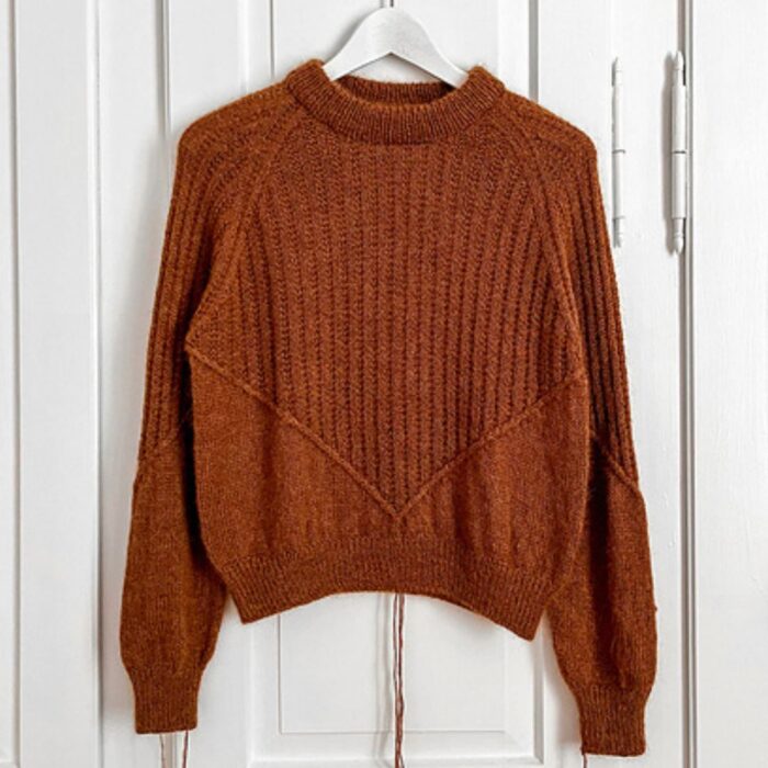 Strickset für den Pullover "Cosmo" mit Merry Merino 110 GOTS – Bild 1