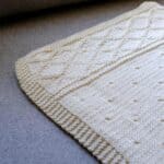 Strickanleitung für Babydecke "Merry Baby" – Bild 4