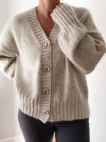 Strickset für Cardigan "Harlow" mit Bio-Wolle – Bild 10