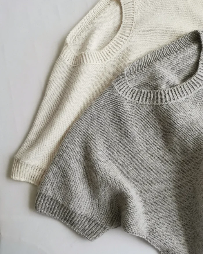 Strickset für Kurzarmshirt "Sonya" mit Garn (und Anleitung auf Ravelry) – Bild 2