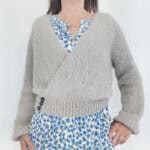 Strickset für Crossover "Maiija" mit Alpaka-Seiden-Garn