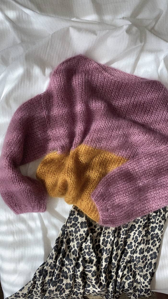 Strickset für Pullover "Marta" mit Mohair-Seiden-Garn – Bild 6