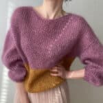 Strickset für Pullover "Marta" mit Mohair-Seiden-Garn