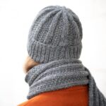 Strickanleitung für Schal und Mütze "Perle Lokk & Skjerf" – Bild 3