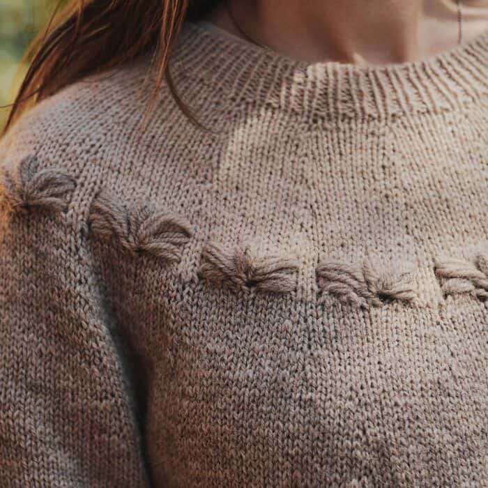 Strickanleitung für Pullover "Ceibo" – Bild 2