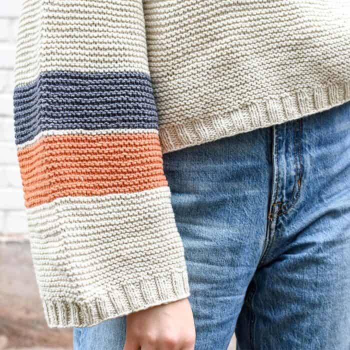 Strickanleitung für Pullover "Hanne" – Bild 3