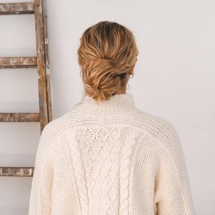 Strickset für Pullover „Hedda“ mit Garn und Anleitung – Bild 3