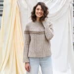 Strickanleitung für Pullover "Jonna" – Bild 3