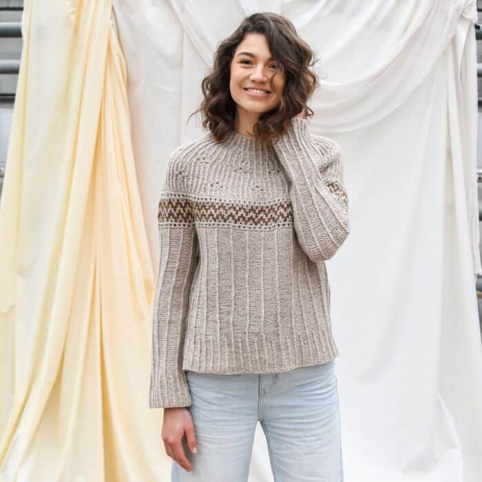 Strickanleitung für Pullover "Jonna" – Bild 3
