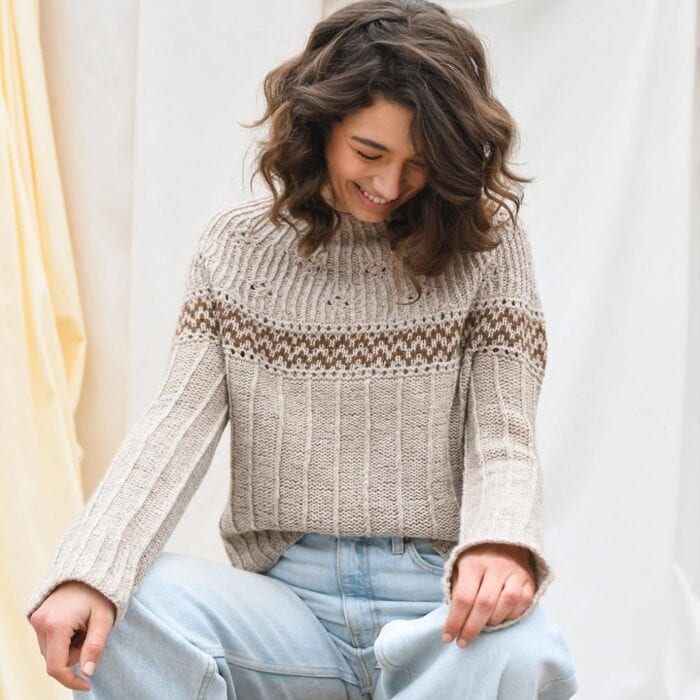 Strickanleitung für Pullover "Jonna" – Bild 4