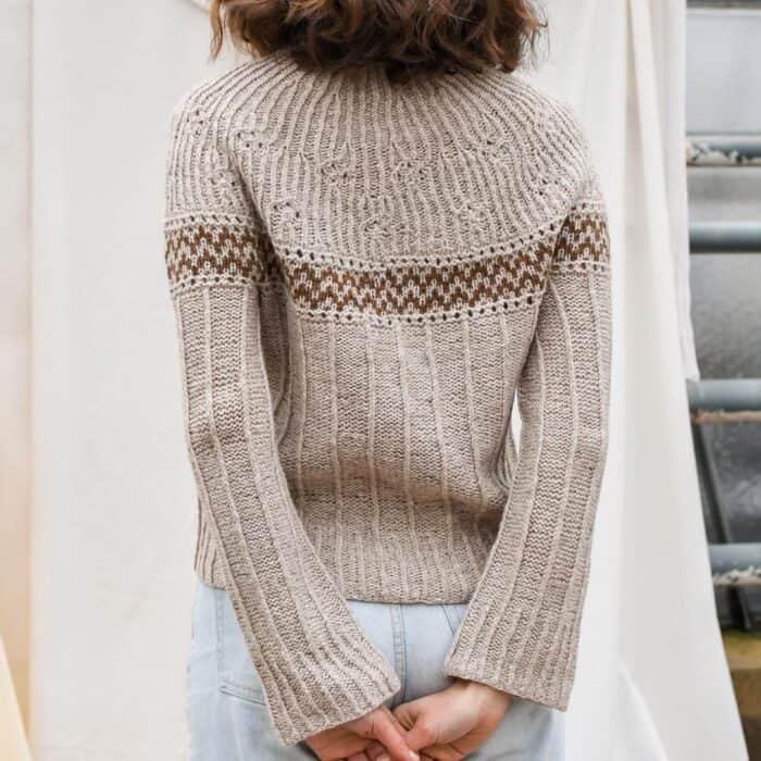 Strickanleitung für Pullover "Jonna" – Bild 5