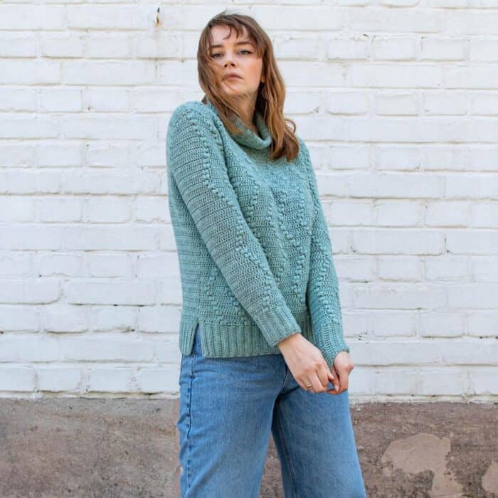 Häkelanleitung für Pullover "Seashells" – Bild 4