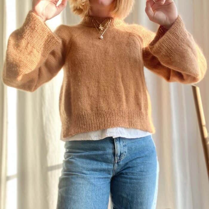 Strickset für Pullover „Semilla“ mit Wolle und Strickanleitung – Bild 7