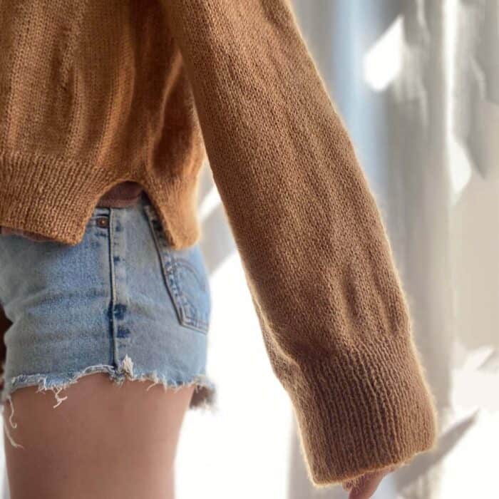 Strickset für Pullover „Semilla“ mit Wolle und Strickanleitung – Bild 5