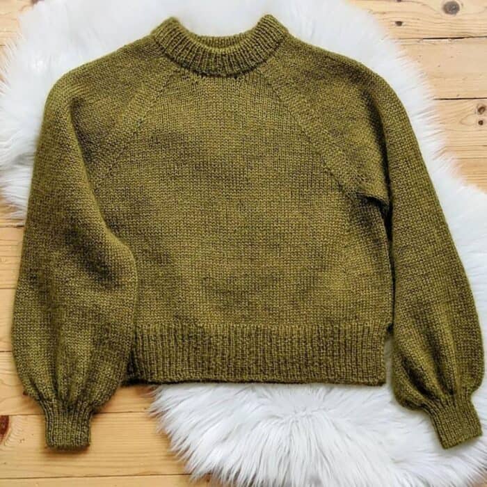 Strickset für Pullover „Semilla“ mit Wolle und Strickanleitung – Bild 8