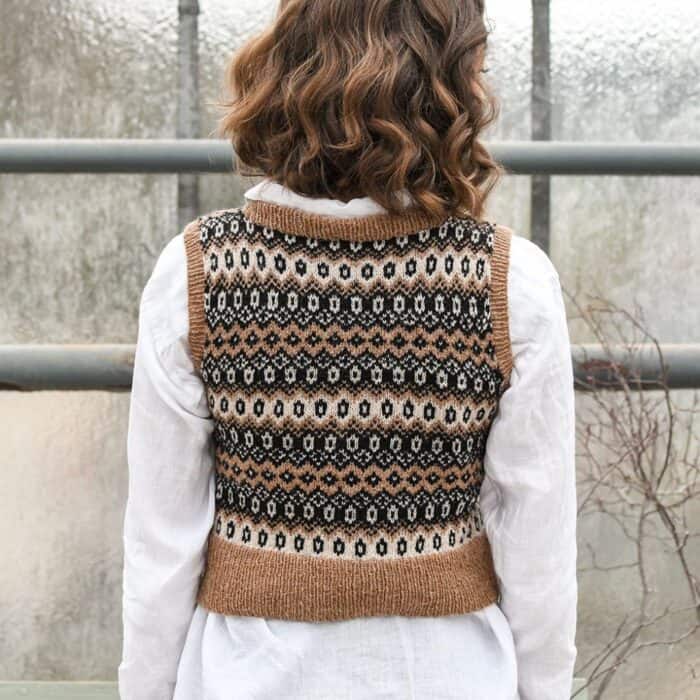 Strickanleitung für Pullunder "Birga" – Bild 4