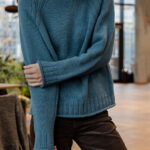 Strickset für Pullover P1 Sweater mit Garn und Anleitung