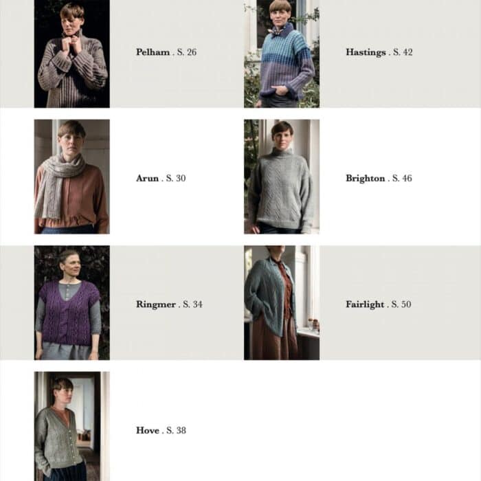 Kollektion mit Strickanleitungen für 7 Modelle "Sussex" (E-Book) – Bild 9