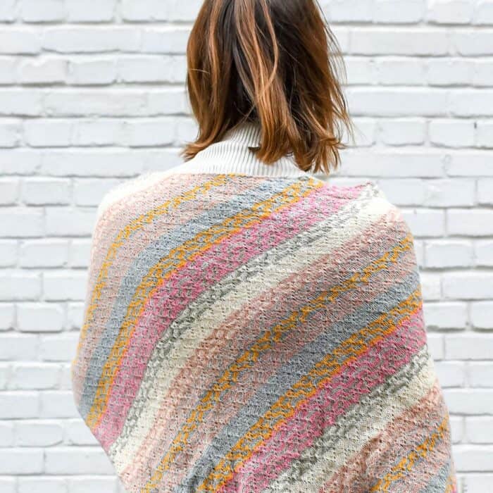 Strickanleitung für Schaltuch "Edda" – Bild 3