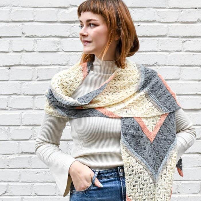 Strickanleitung für Schal "Elfi" – Bild 3