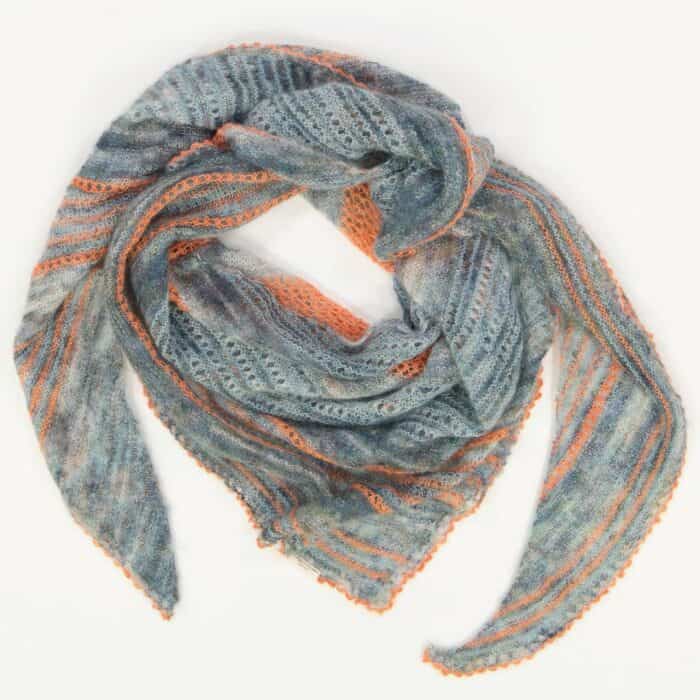 Strickset für Schultertuch "Joys of Spring" – Bild 5