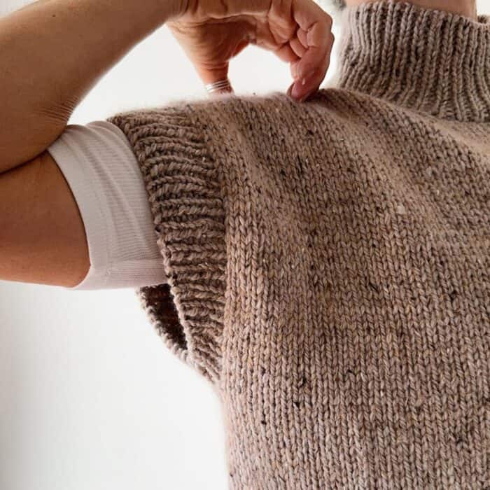 Strickset für Slipover „Ash“ mit Garn (und Anleitung bei Raverly) – Bild 4