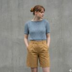 Strickset für Pullover „Karma“ mit Garn und Anleitung