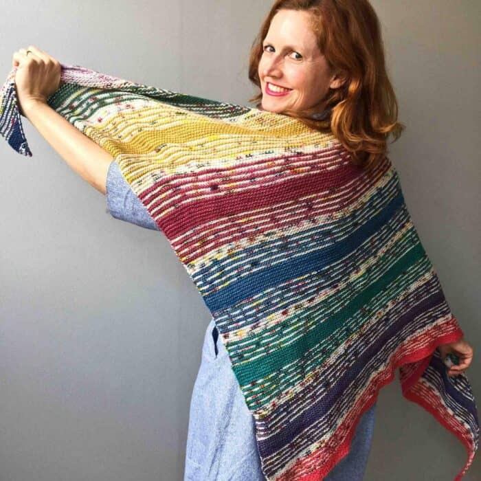Strickset für Schaltuch "I've Got Sunshine" – Bild 3