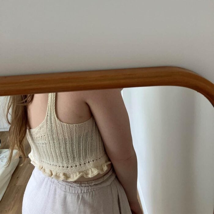 Strickanleitung für Sommertop "Julie" – Bild 3