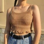 Strickanleitung für Sommertop "Julie" – Bild 4