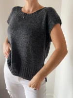 Strickset für Kurzarmshirt "Suri" mit Garn (und Anleitung auf Ravelry) – Bild 5