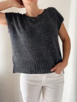 Strickset für Kurzarmshirt "Suri" mit Garn (und Anleitung auf Ravelry) – Bild 6