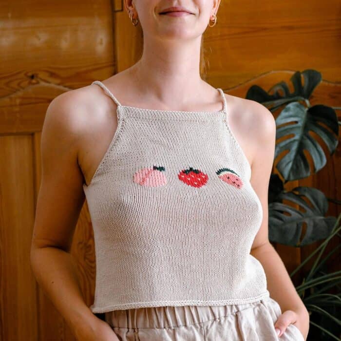 Strickanleitung für Top "Bacca" – Bild 4