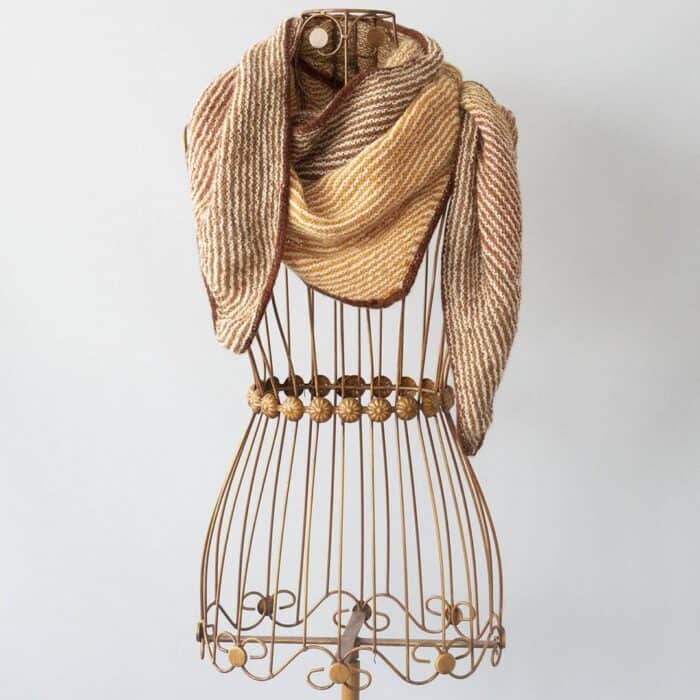 Strickanleitung für Tuch "Auntie Alma" – Bild 4
