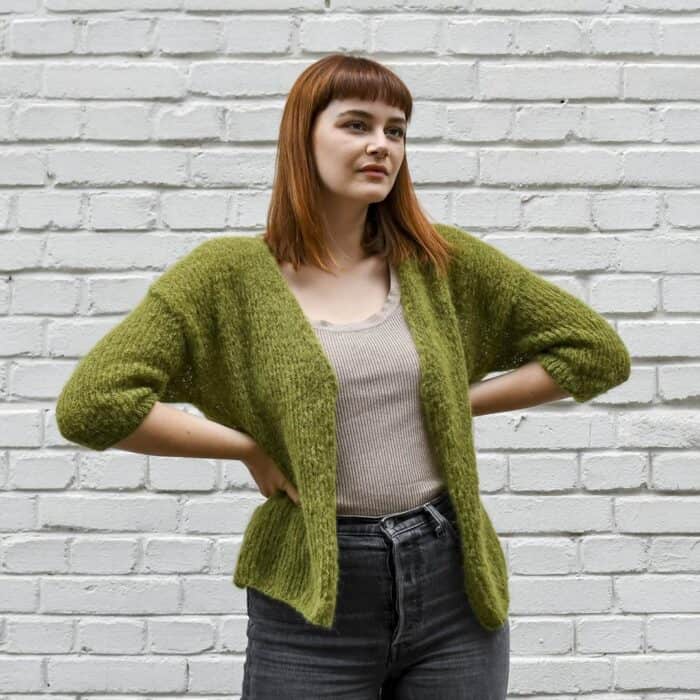 Strickanleitung für Cardigan "Vancouver" – Bild 3