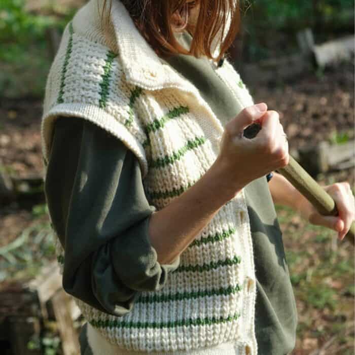 Strickanleitung für Weste "Betsey" – Bild 3