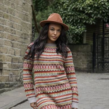 Novita Einzelanleitung Heather - Strickleid