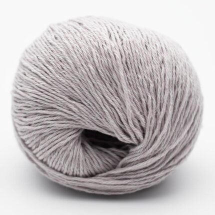 B. Allino Leinen/Baumwolle in Silber, ideal für Stricken und Häkeln, hochwertiges Garn aus Leinen.