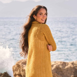 Strickset CARDIGAN HONEYCOMB mit Garn und Anleitung – Bild 5