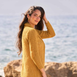 Strickset CARDIGAN HONEYCOMB mit Garn und Anleitung – Bild 4
