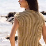 Strickset OBERTEIL AFTERGLOW mit Garn und Anleitung – Bild 5