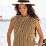 Strickset OBERTEIL AFTERGLOW mit Garn und Anleitung – Bild 6
