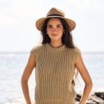 Strickset OBERTEIL AFTERGLOW mit Garn und Anleitung – Bild 7
